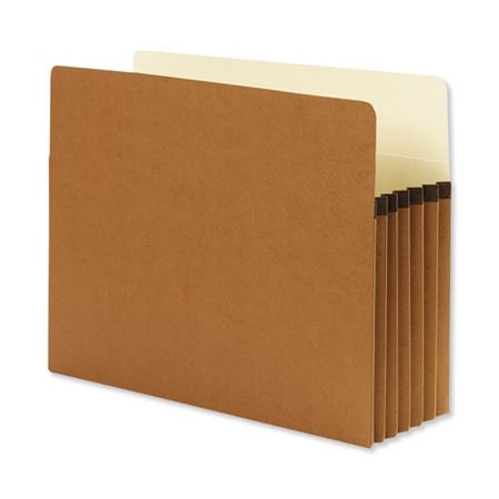 Smead Smead, REDROPE DROP FRONT FILE POCKETS, 5.25in EXPANSION, LETTER SIZE, REDROPE, 10PK 73234